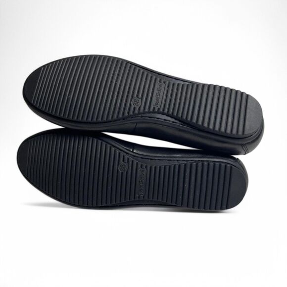 JOSEF SEIBEL Black "Pippa 33" Leather Ballet Flats, NEW! Size EU38 / US 7-7.5 - Picture 9 of 11